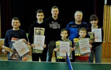 Turniej Tenisa Stołowego w ramach zajęć feryjnych 1