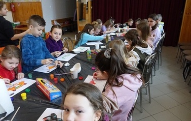 Zajęcia plastyczne - maski karnawałowe  5