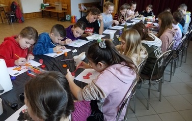 Zajęcia plastyczne - maski karnawałowe  12