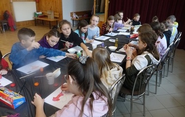 Zajęcia plastyczne - maski karnawałowe  13