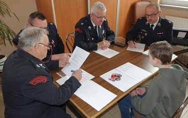 Eliminacje Gminne Turnieju Wiedzy Pożarniczej w Chork&oacute;wce 10