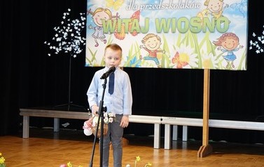 Gminny Konkurs Recytatorski dla przedszkolak&oacute;w &bdquo;Witaj Wiosno&rdquo;. 11