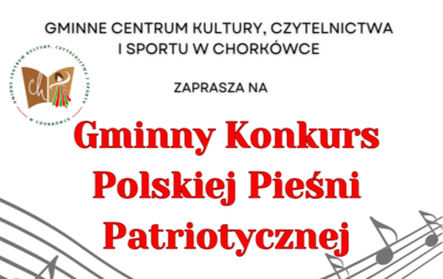 Zdjęcie do Gminny Konkurs Polskiej Pieśni Patriotycznej