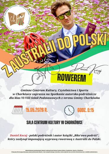 Spotkanie autorsko-podr&oacute;żnicze z Danielem Kocujem