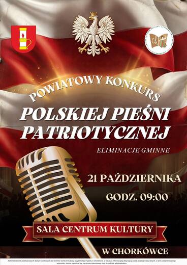 Powiatowy Konkurs Polskiej Pieśni Patriotycznej - Eliminacje Gminne
