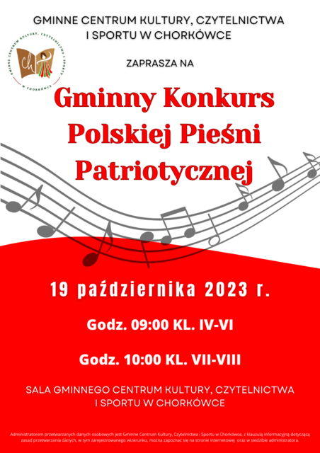 Gminny Konkurs Polskiej Pieśni Patriotycznej