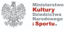 Baner Ministerstwo Kultury Dziedzictwa Narodowego i Sportu