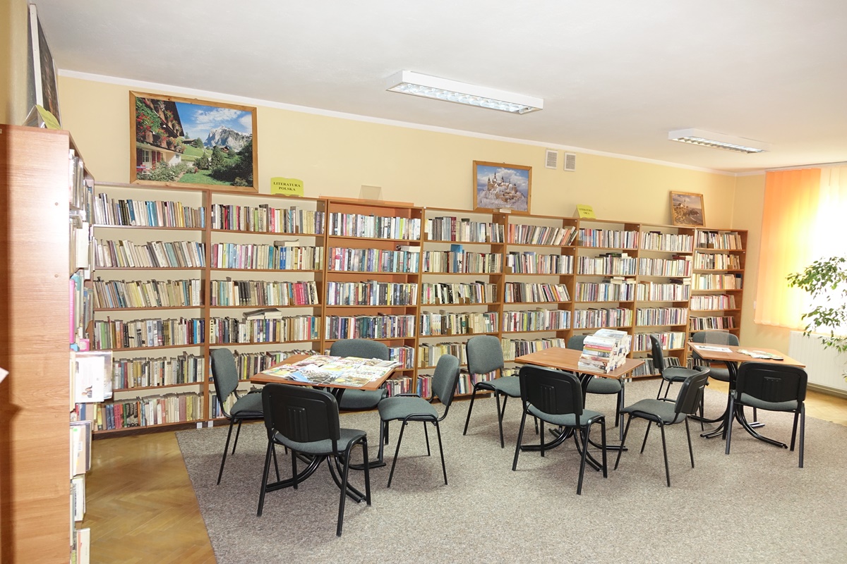 Biblioteka w Draganowej 