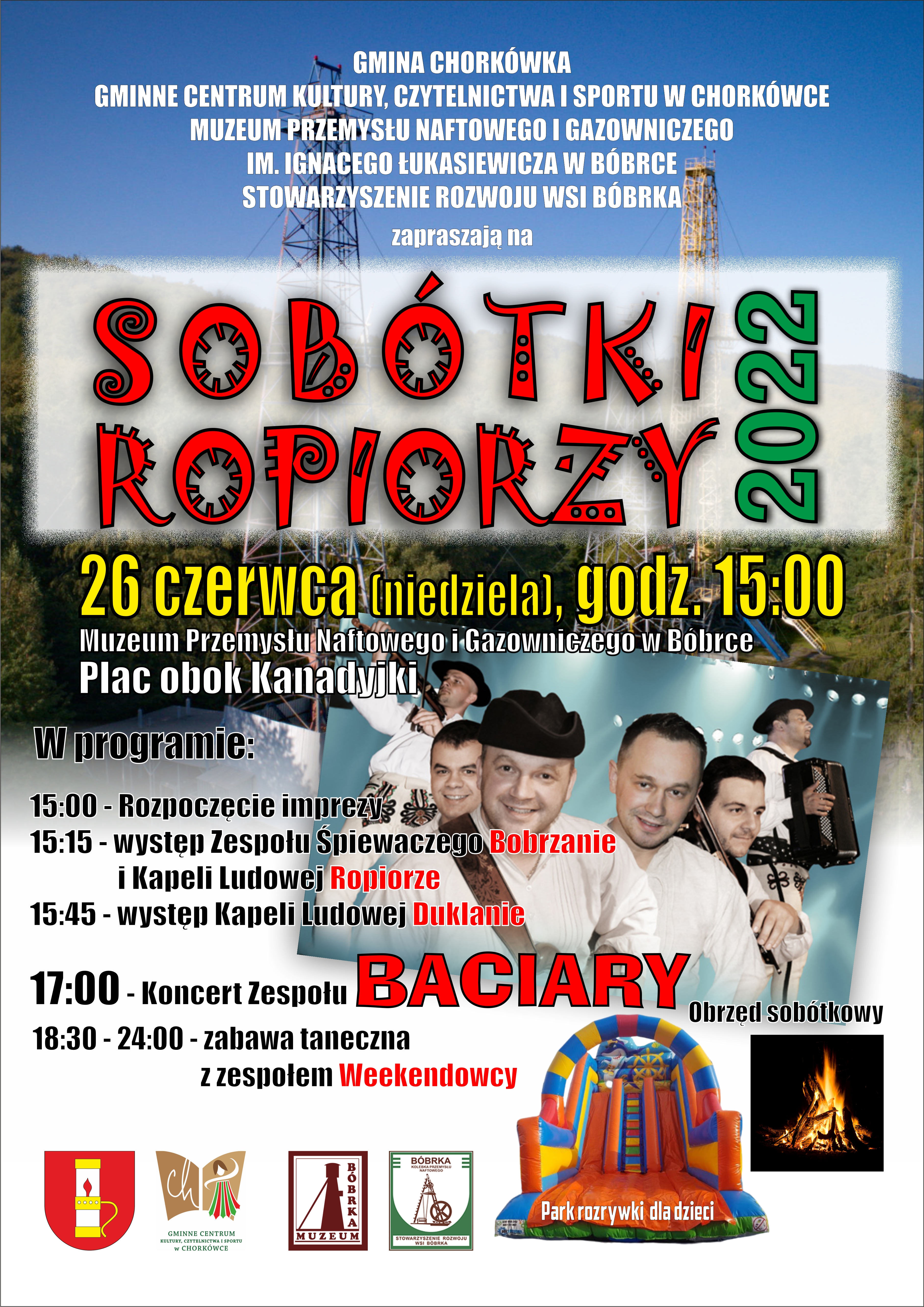Na zdjęciu widzimy plakat Sobótki Ropiorzy