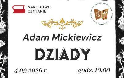 Zdjęcie do Narodowe Czytanie 2026