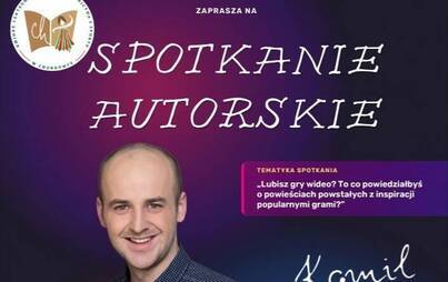 Zdjęcie do Spotkanie autorskie z Kamilem Sobikiem